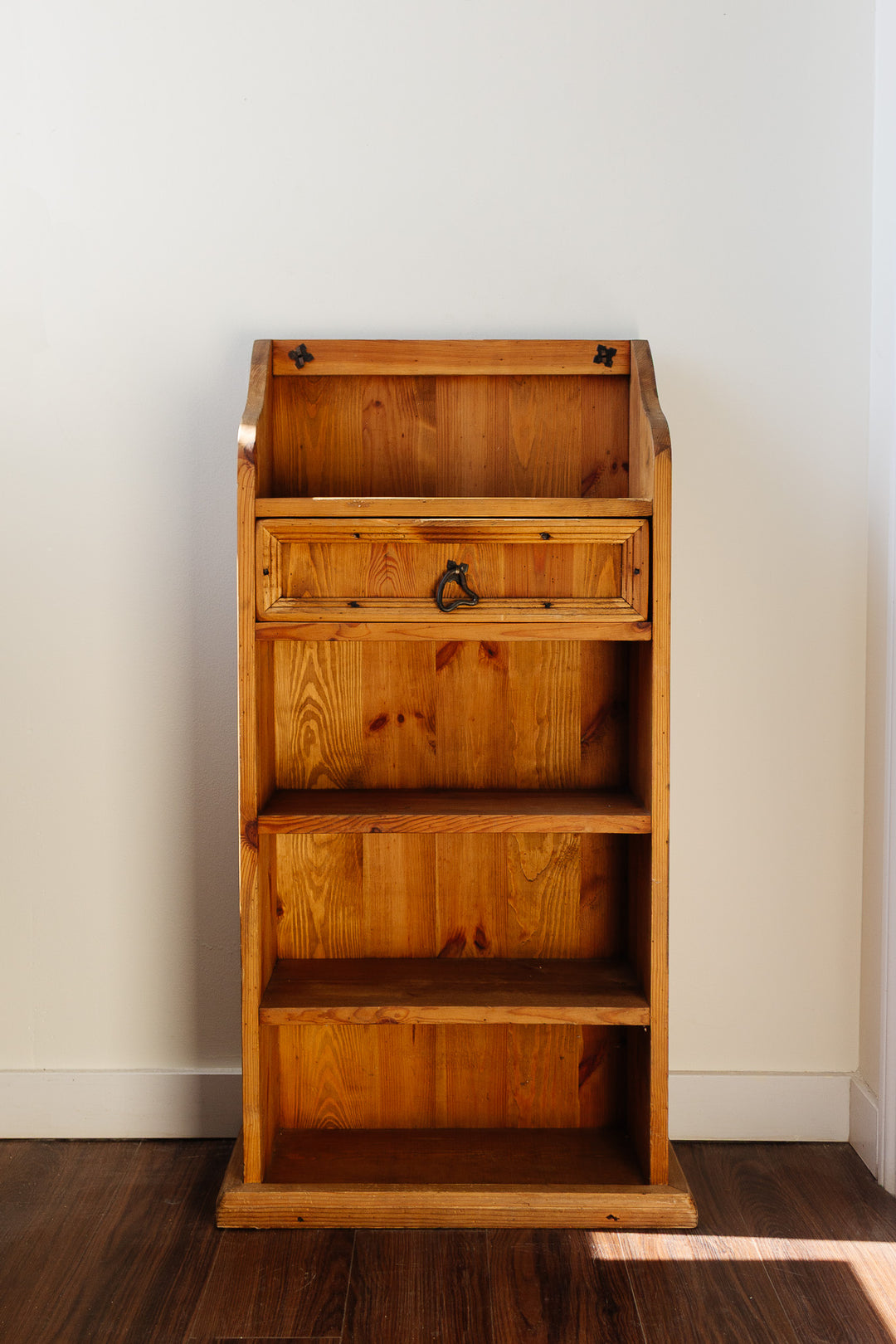 vintage french pine entry console