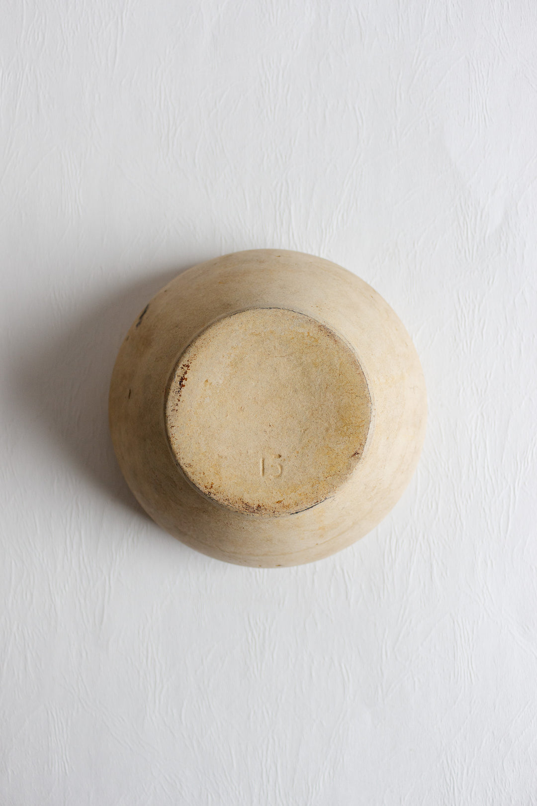 pair of antique french stoneware digoin bowls