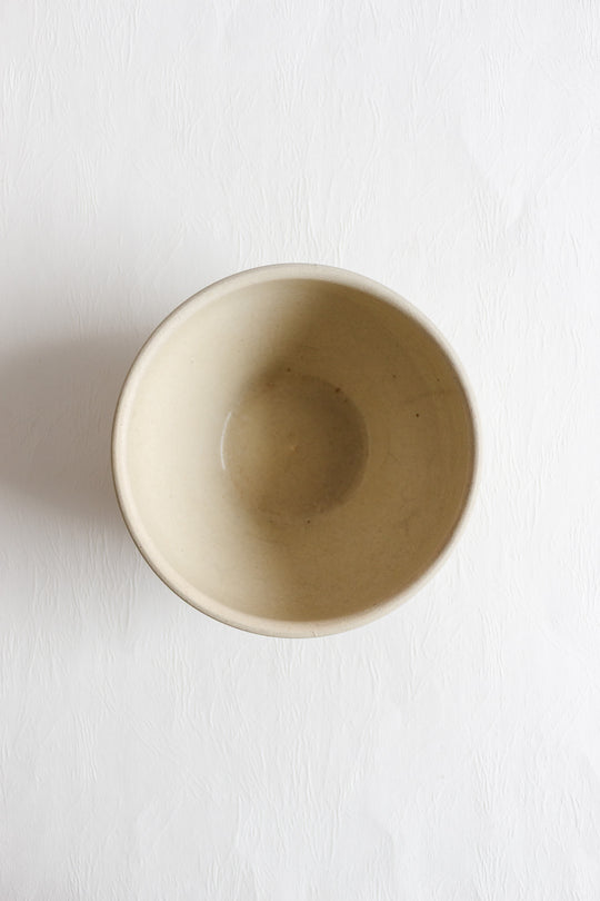 pair of antique french stoneware digoin bowls