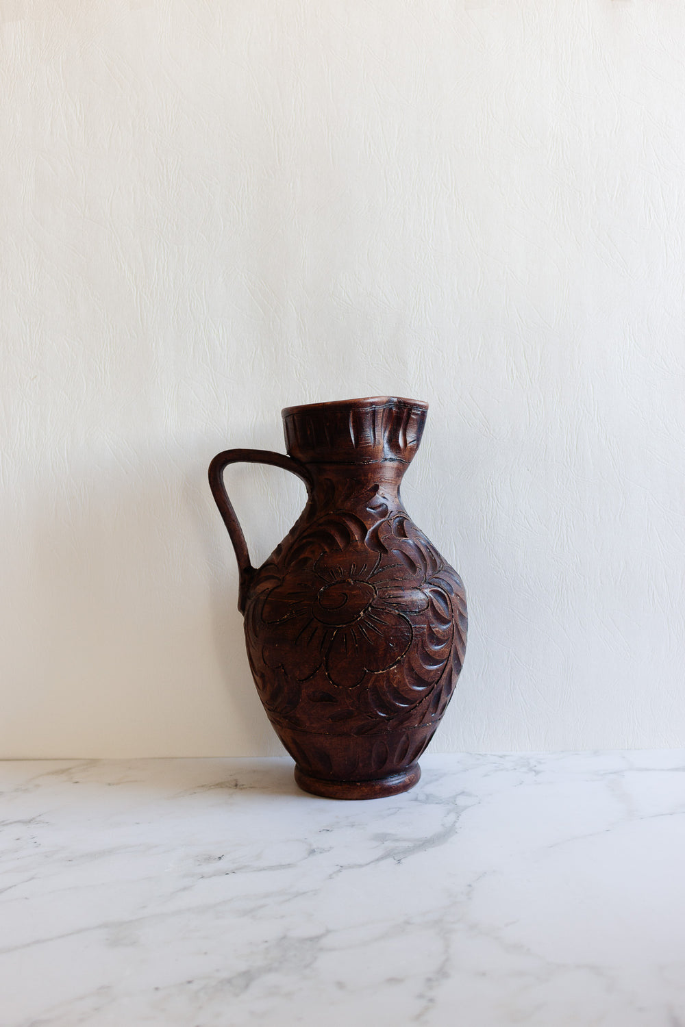 midcentury hand crafted german pitcher