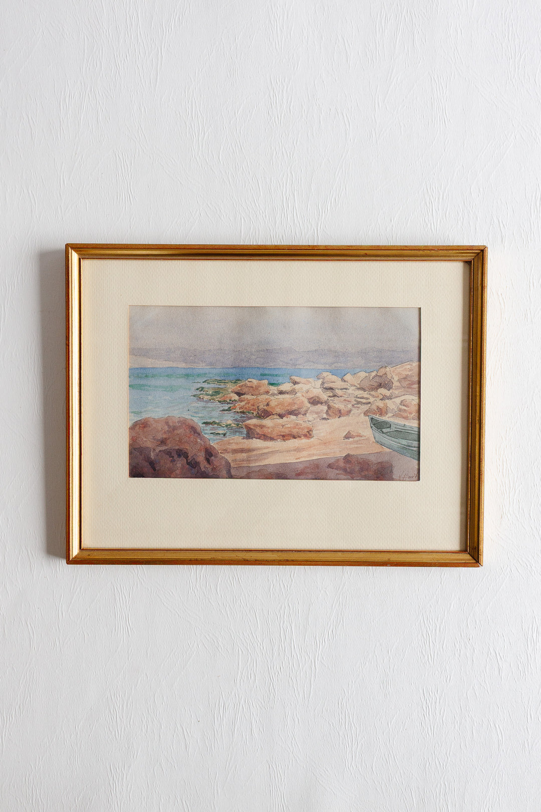 le rivage rocheux