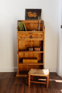vintage french pine entry console