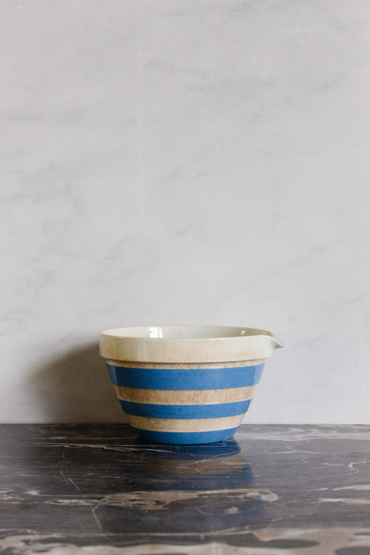 TG green and co 1930s cornishware striped set