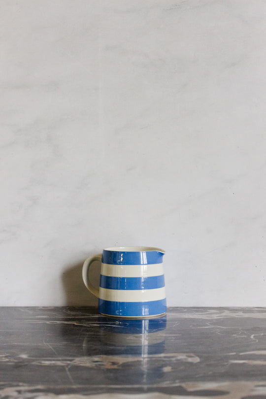 TG green and co 1930s cornishware striped set