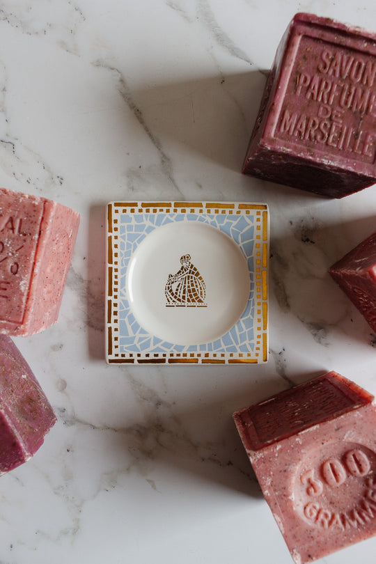 vintage french lanvin soap dish
