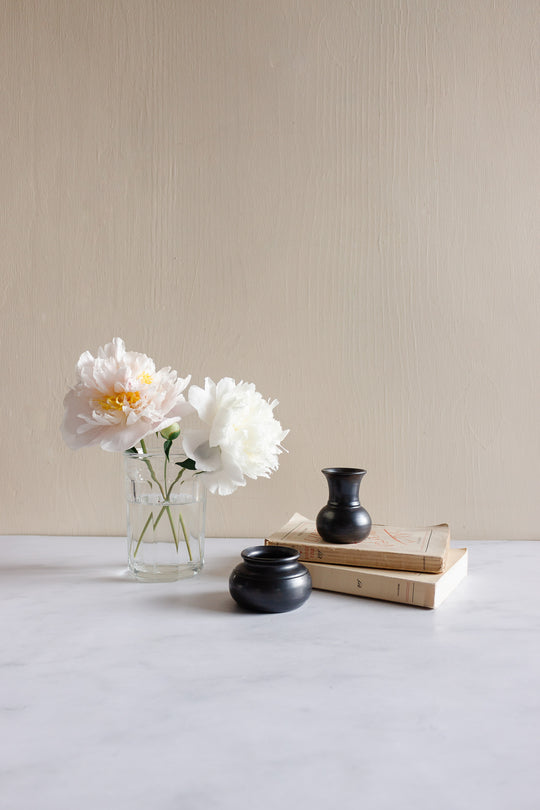 pair of vintage bud vases by Prinknash England