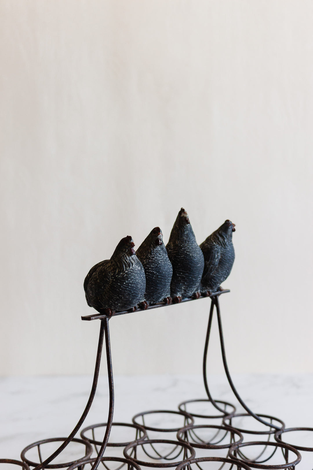 vintage german egg basket