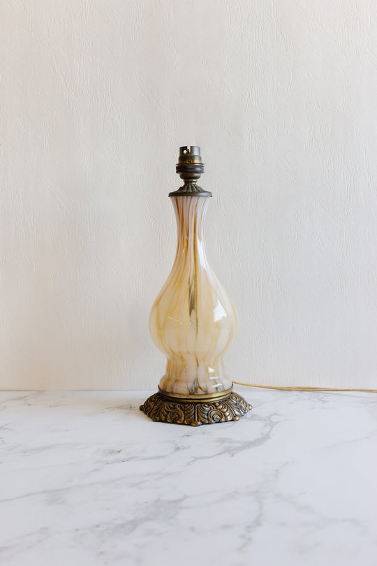 lamp en verre de clichy