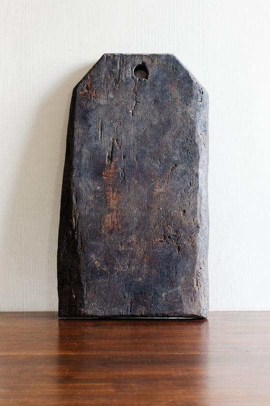 antique french large primitive breadboard