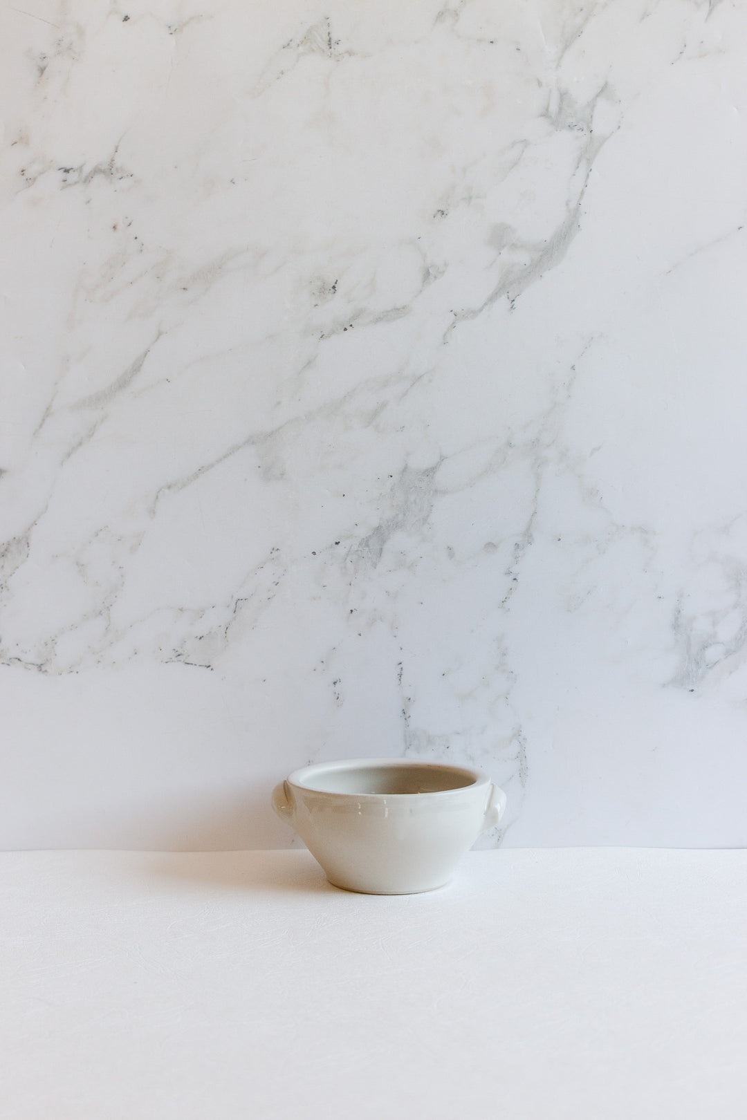 petit cream coloured digoin bowl