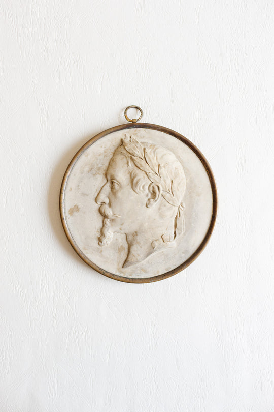 Jules constant peyre (1811-1871) relief napolean portrait
