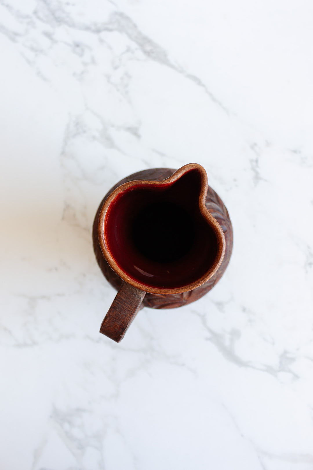 midcentury hand crafted german pitcher
