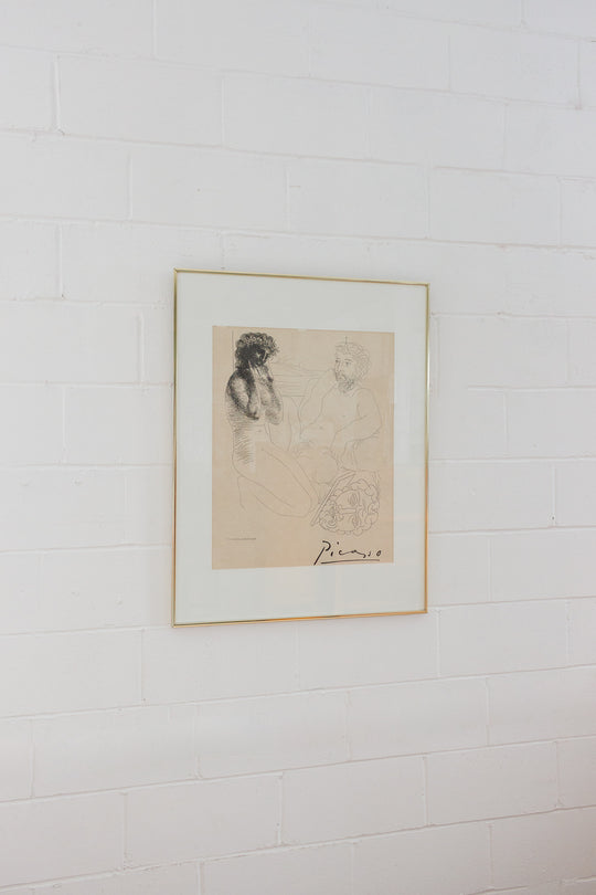 vintage picasso vollard's suite lithograph