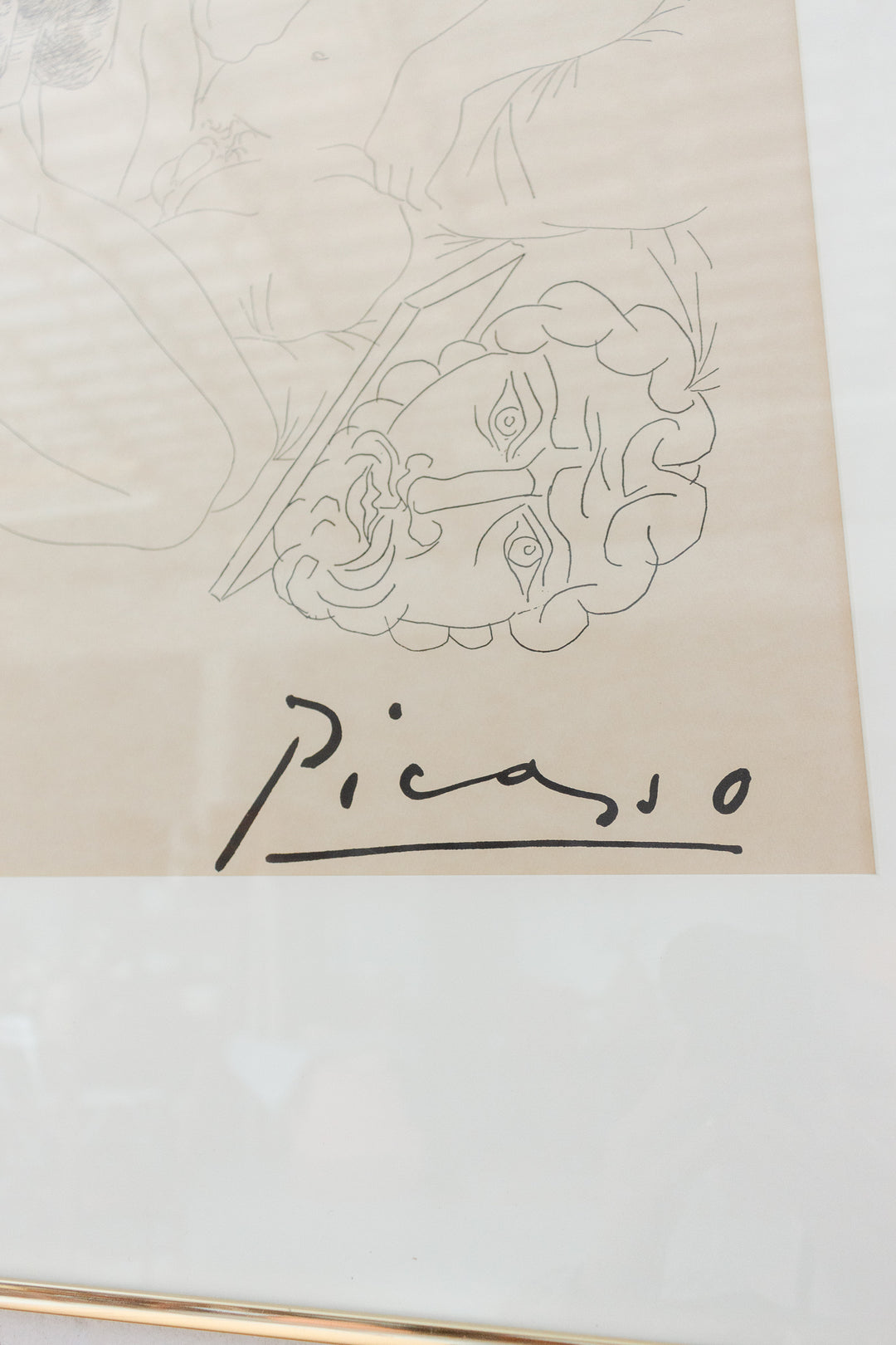 vintage picasso vollard's suite lithograph