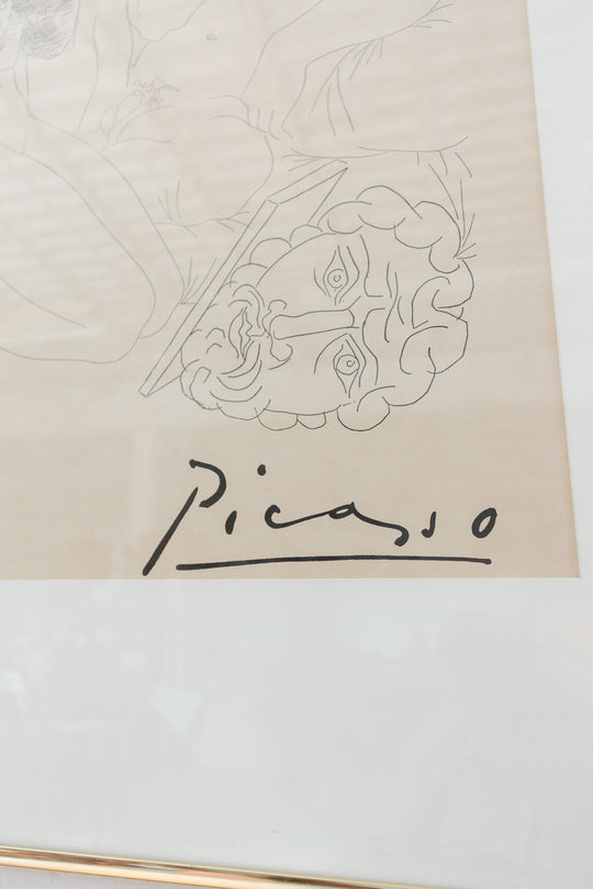 vintage picasso vollard's suite lithograph