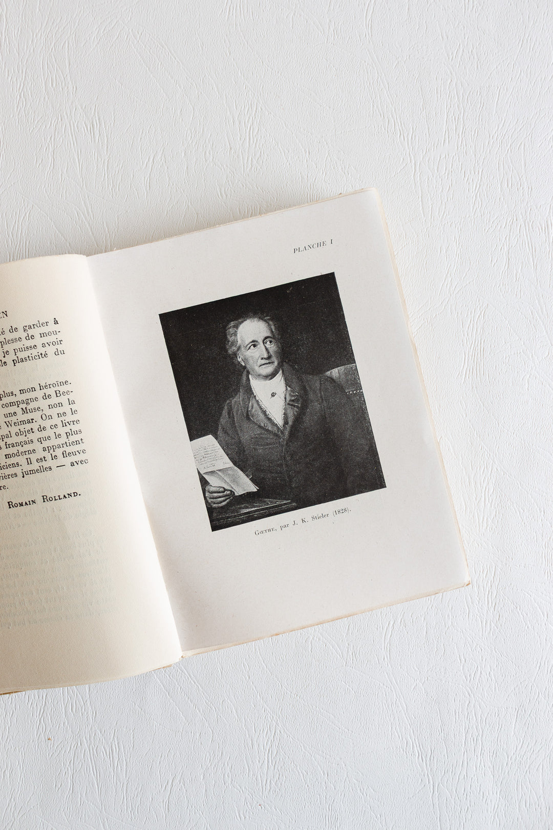 1930 "goethe et beethoven" by  romain rolland, édition du sablier
