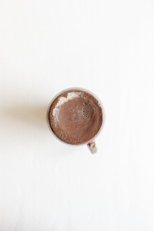 vintage french grès de berry stoneware pitcher