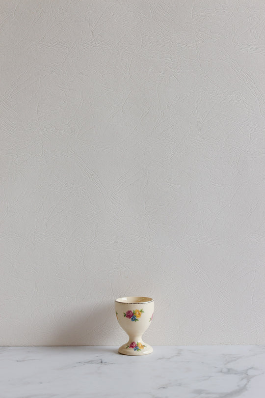 vintage czech porcelain egg cups, set of 5