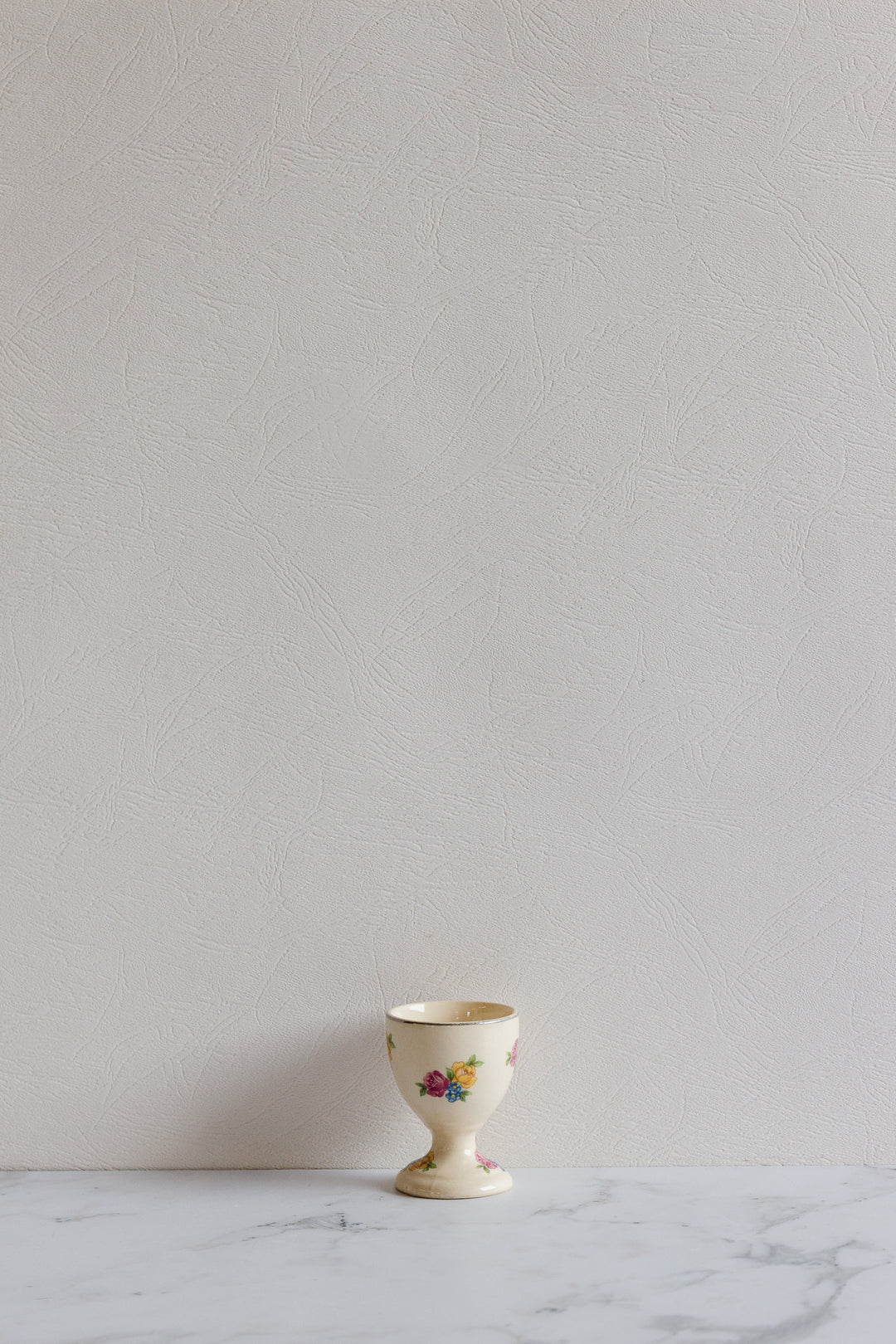 vintage czech porcelain egg cups, set of 5