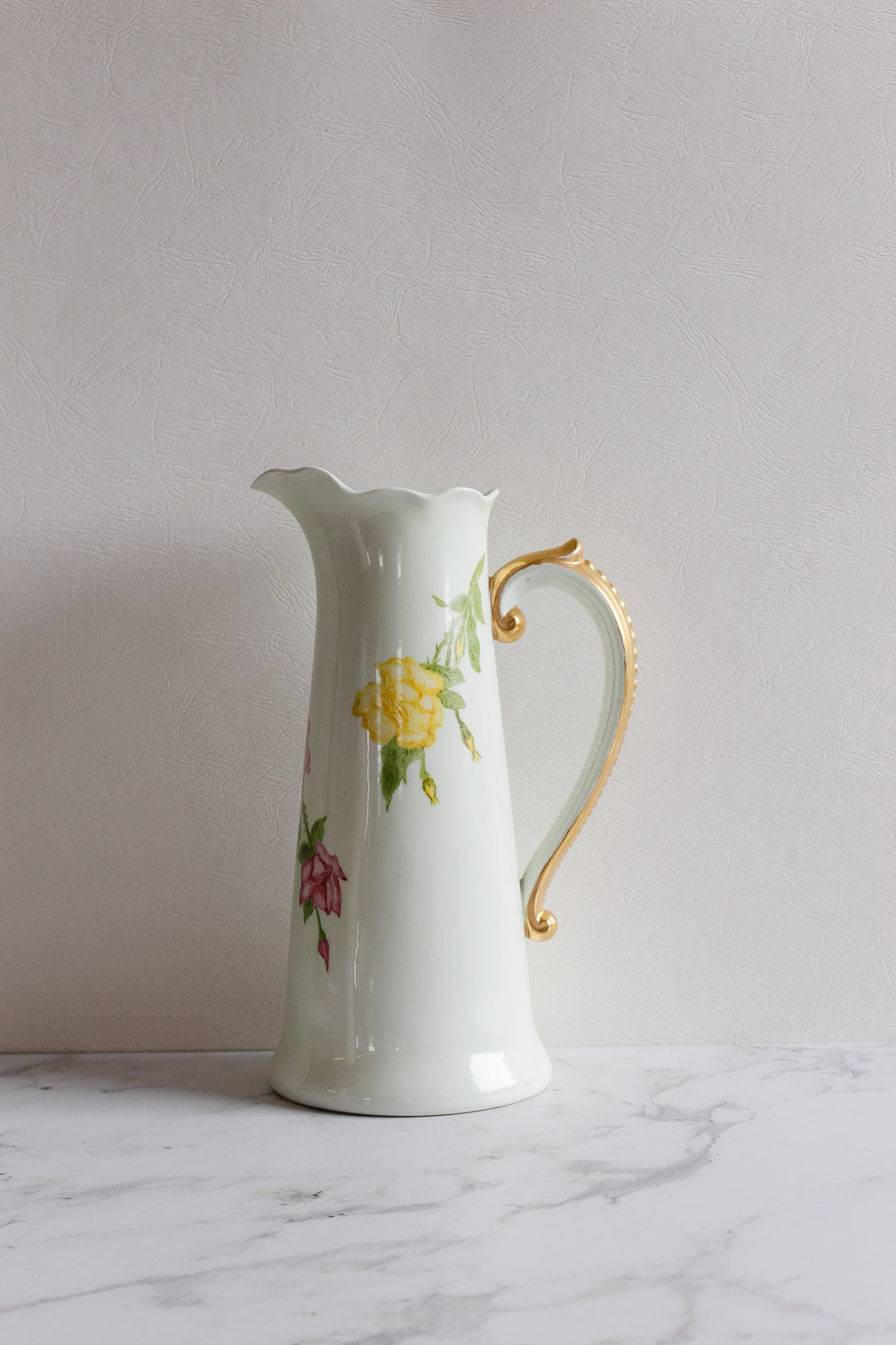 rare turn of the century JPL France Limoges pitcher