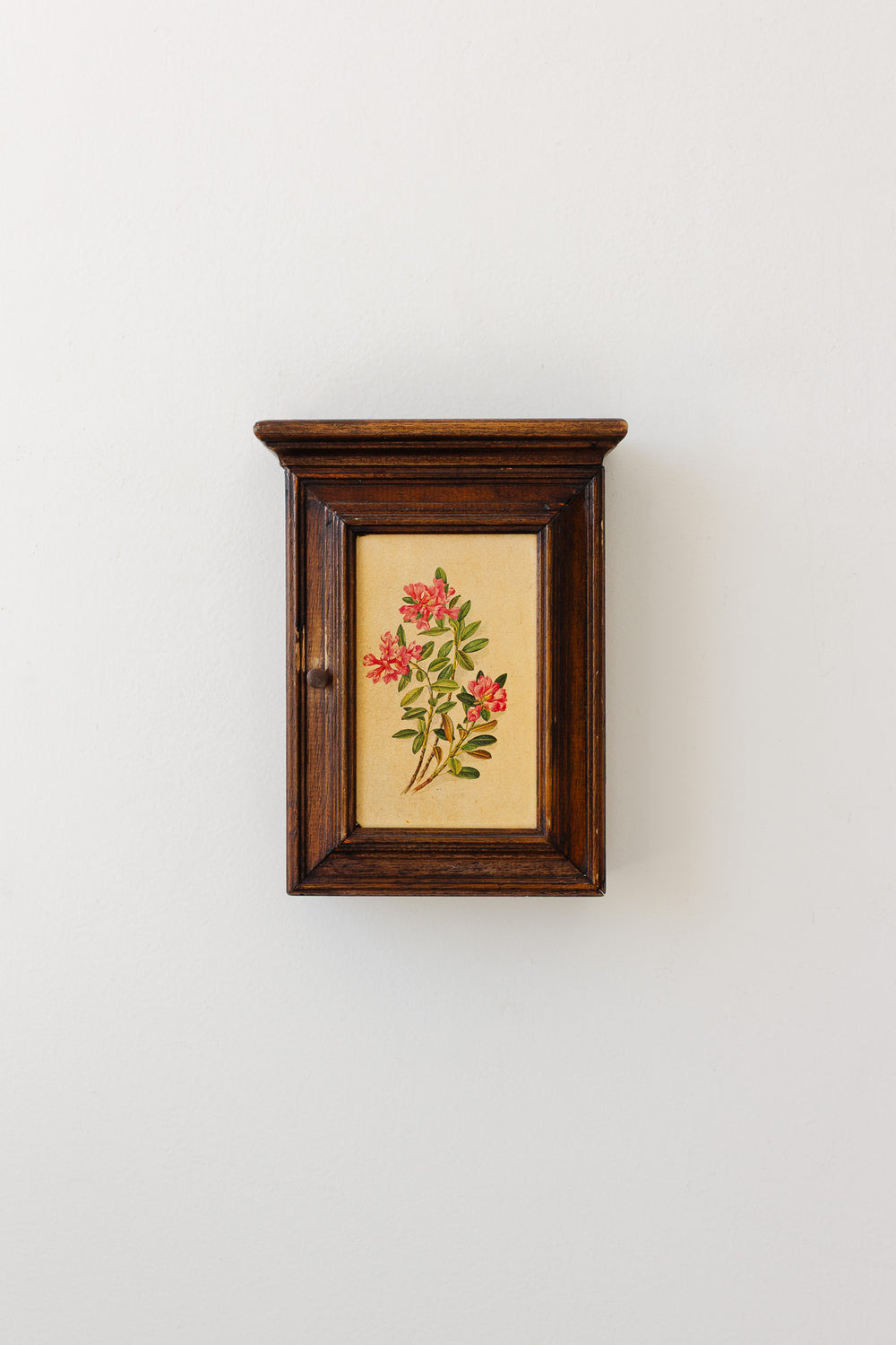 vintage french wall mounted key cabinet
