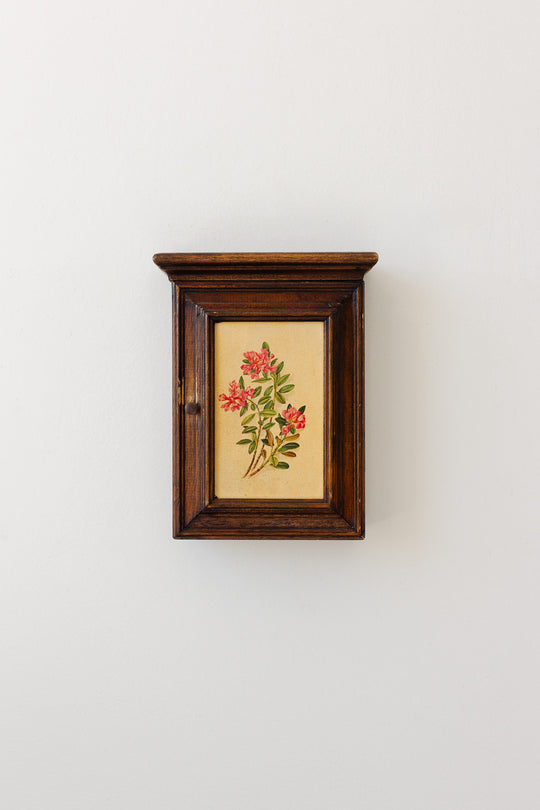vintage french wall mounted key cabinet
