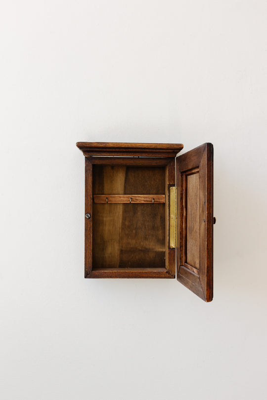 vintage french wall mounted key cabinet