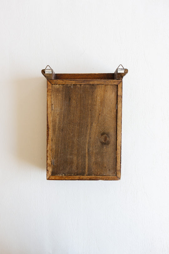 vintage french wall mounted key cabinet