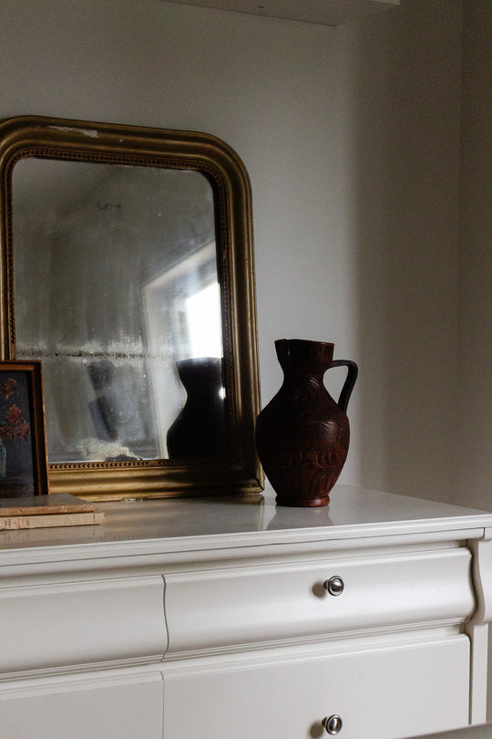 midcentury hand crafted german pitcher