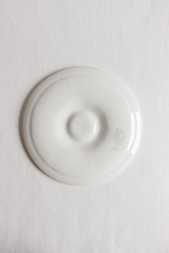 vintage french "moulin des loups" oyster plates