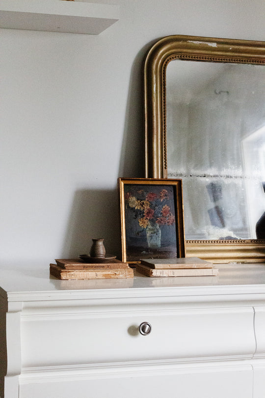 antique french gilt louis philippe mirror