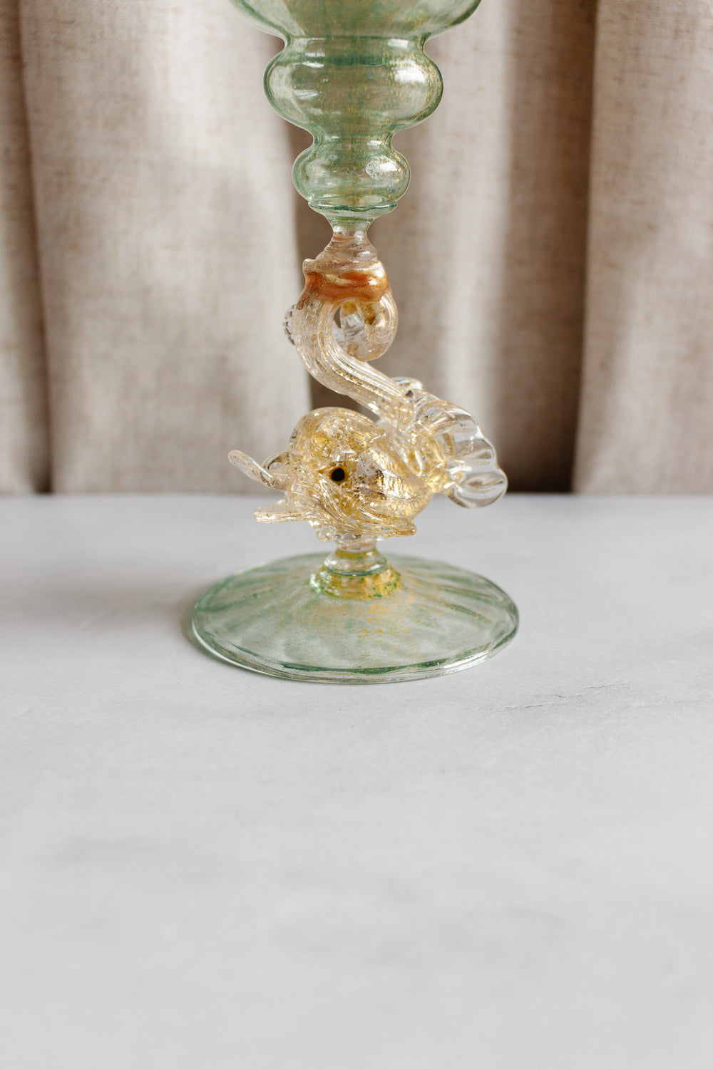 rare turn of the century hand blown venetian glass by salviati
