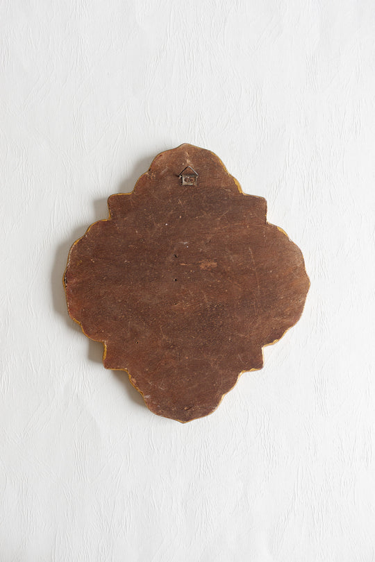 antique french verre églomisé mirror
