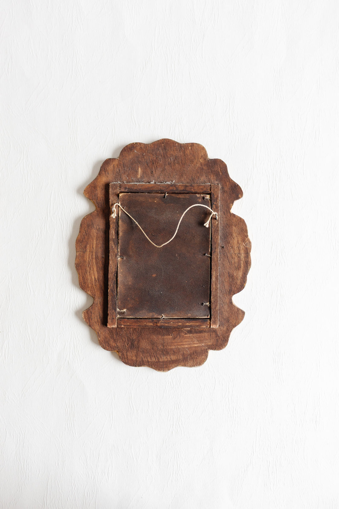 antique french verre églomisé mirror
