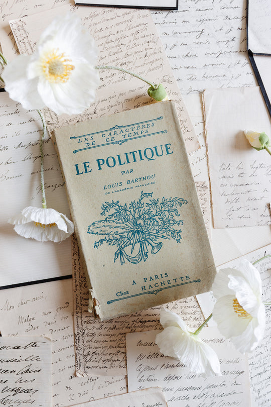 "le politique" by louis barthou de l'académie française, 1923