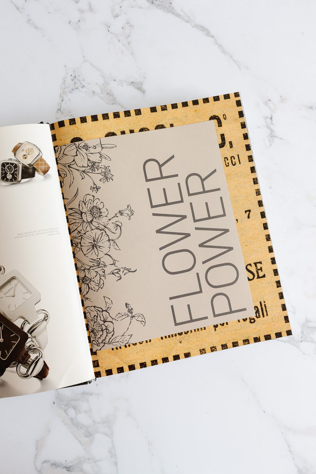 "gucci: the making of" hardcover coffee table book