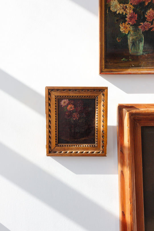 fleurs dans les ombres