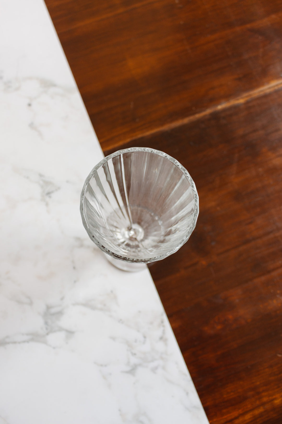 vintage french milkshake glasses, set of 4