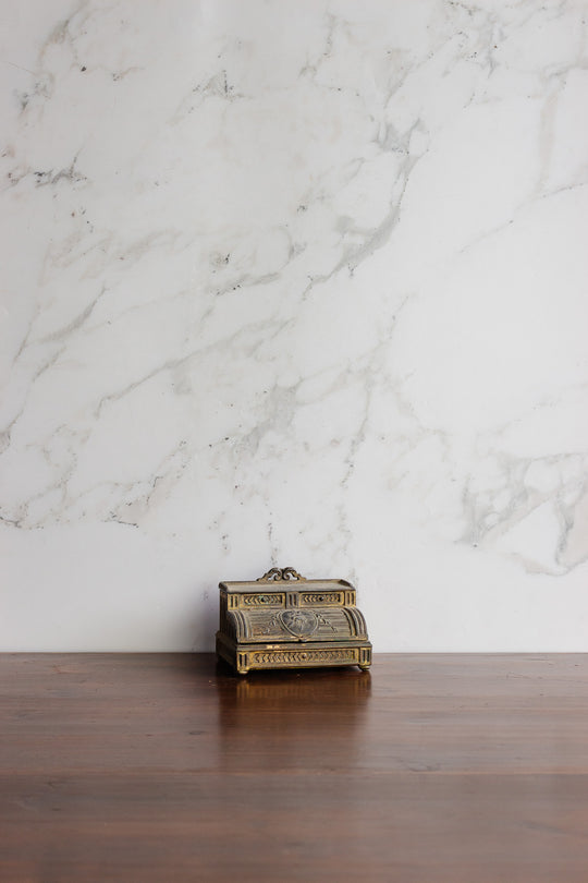 antique french "secrétaire" jewelry box