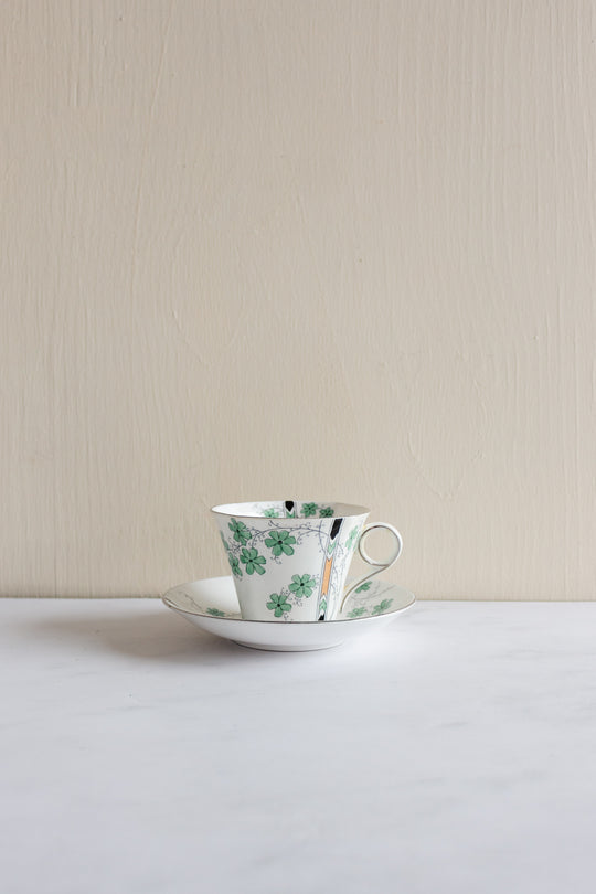 art deco salisbury china "treal" teacup