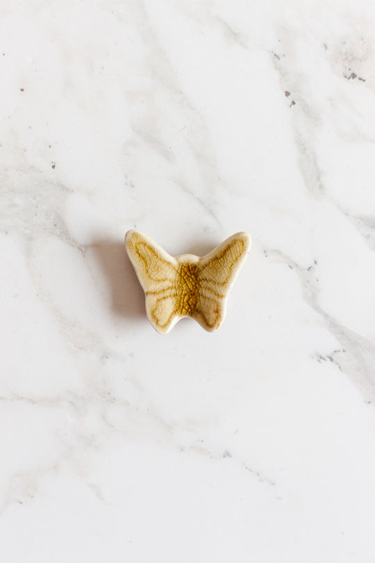 vintage french "papillion" knife rests, set of 6