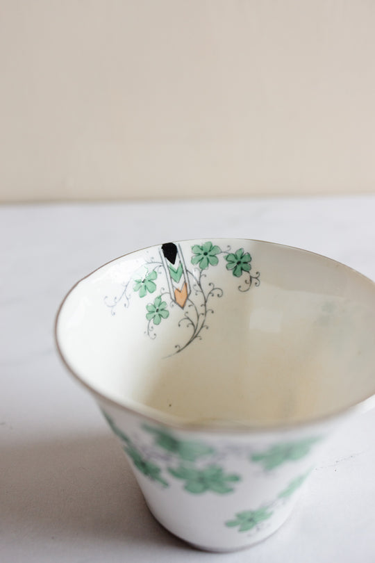 art deco salisbury china "treal" teacup