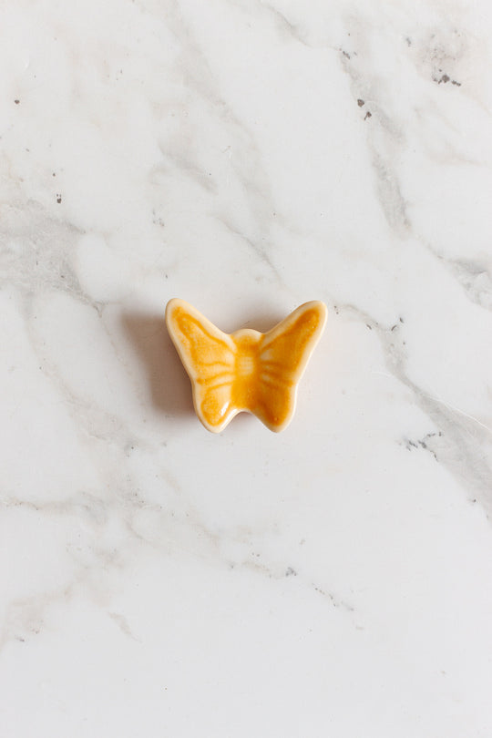 vintage french "papillion" knife rests, set of 6