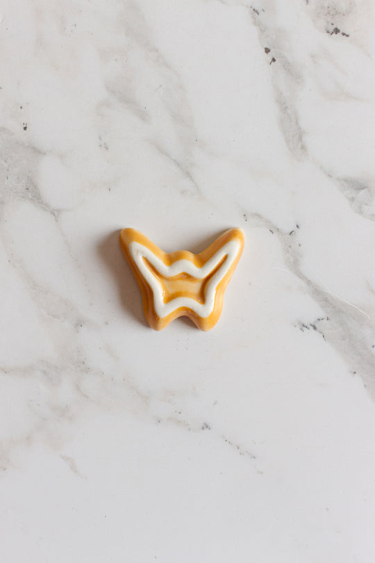 vintage french "papillion" knife rests, set of 6