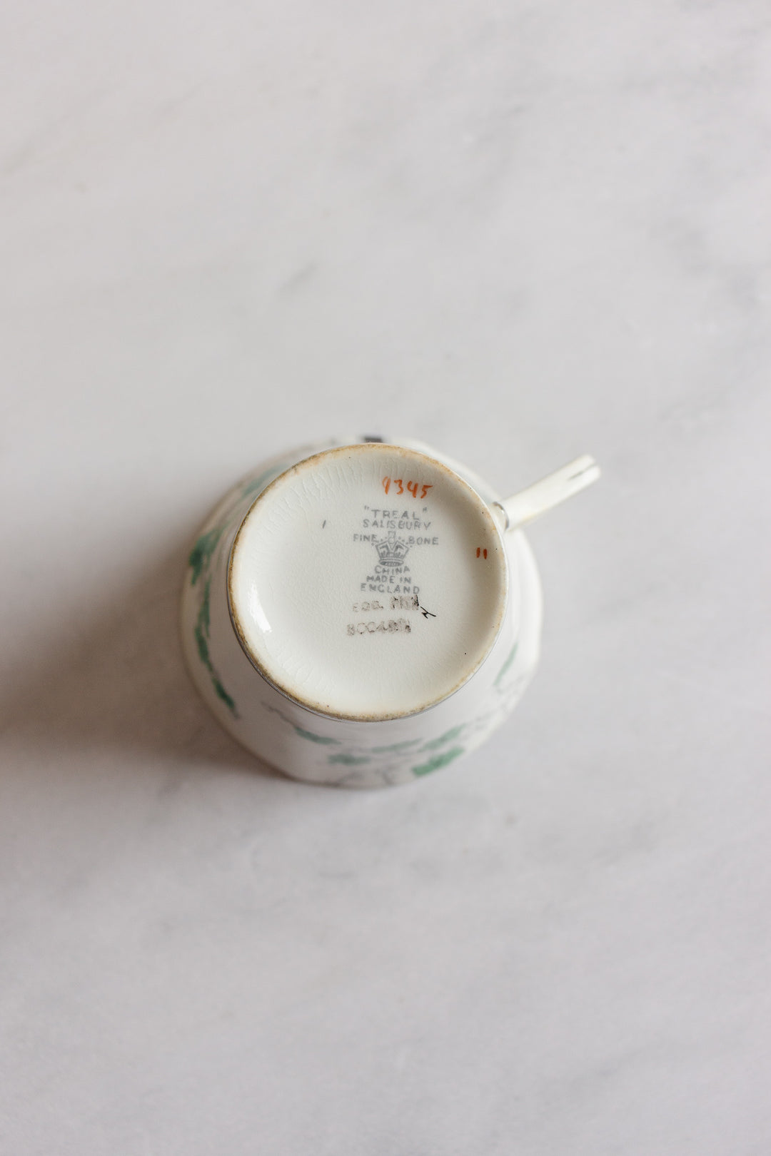 art deco salisbury china "treal" teacup