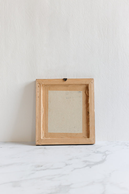 vintage french "petit point" oiseau