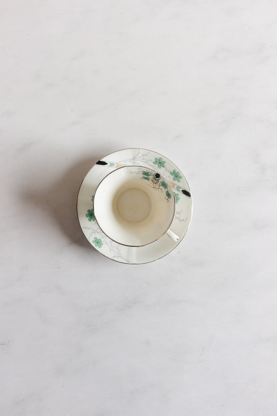art deco salisbury china "treal" teacup