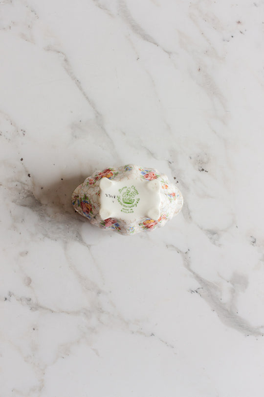 1920s hammersley chintz open sugar bowl
