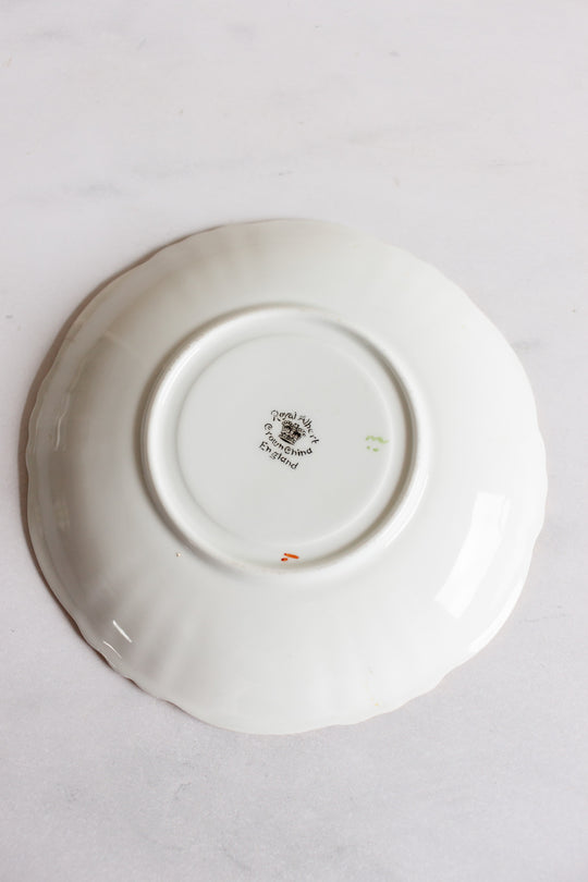 art deco royal albert hand painted teacup