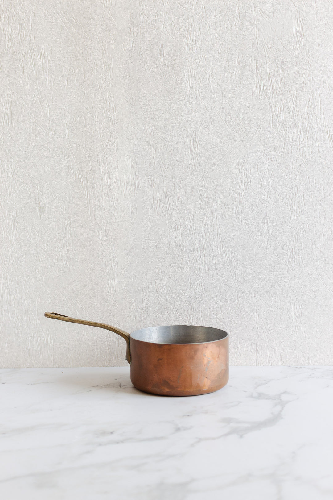vintage french petit copper pot